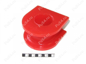 Buje del estabilizador delantera, Código de product 24-01-929, Poliuretano, PU54i/K72/темно-оранжевый, Imagen №1