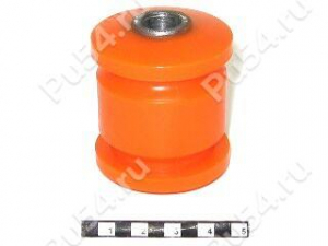 Casquillo del barra de longitudinal, suspension delantera, Código de product 1-06-127, Poliuretano, Imagen №1