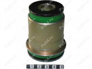 Control arm front silent block, front suspension, pressed-in, Código de product 1-06-1421, Poliuretano, Imagen №1