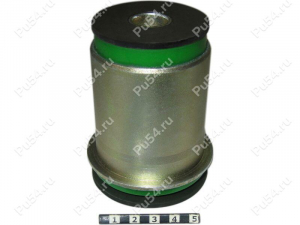 Control arm rear silent block, front suspension, pressed-in, Código de product 1-06-1431, Poliuretano, Imagen №1