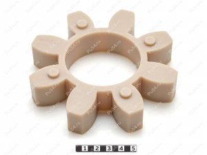 Piñón de acoplamiento elástico 135*68*26, Código de product 33-01-944, Poliuretano, PU54/M92/красный, Imagen №1