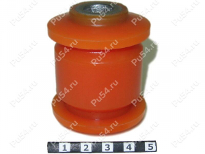 Hub silent block, rear suspension and lower lateral arm silent block, Código de product 16-06-127, Poliuretano, Imagen №1