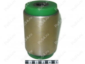 Lower trailing arm silent block, rear suspension, axle, press-fitted, Código de product 16-06-1311, Poliuretano, Imagen №1