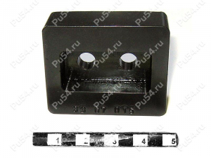 Búfer (tope), Código de product 33-07-015, Poliuretano, PU54/M71/negro, Imagen №1