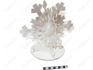 Token "Snowflake" (plastic), Código de product 56-20-038, Poliuretano, Imagen №1