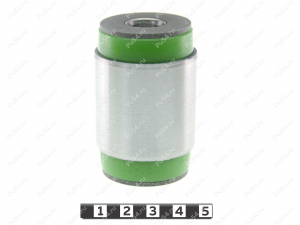 Buje, brazo de suspensión delantero, presionado, Código de product 7-06-1811, Poliuretano, PU54/M80/verde, Imagen №1