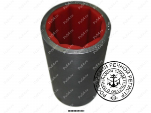 Cojinete lubricado por agua, Código de product 39-01-110, Poliuretano, PU54i/K72/темно-оранжевый, Imagen №1