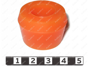 Buje del estabilizador (cónico), Código de product 0-03-003, Poliuretano, PU54/M71/naranja, Imagen №1