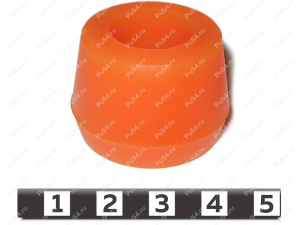 Buje del estabilizador (cónico), Código de product 0-03-003, Poliuretano, PU54/M71/naranja, Imagen №2