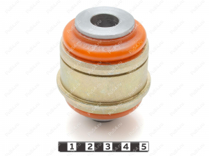 Rear hub silent block, ball-joint (sectional), Código de product 21-36-748, Poliuretano, Imagen №2