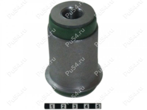 Control arm front silent block, front suspension, pressed-in, Código de product 1-06-14701, Poliuretano, Imagen №1