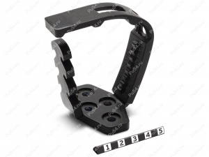 Portaherramientas económica universal (reforzado, U-forma, fijación longitudinal), Código de product 33-00-0191, Poliuretano, PU54/M71/negro, Imagen №2