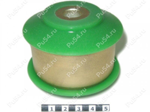 Control arm front silent block, front suspension (sectional), Código de product 16-16-114, Poliuretano, Imagen №1