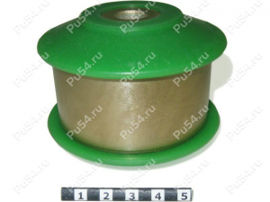 Control arm rear silent block, front suspension (sectional), Código de product 16-16-135, Poliuretano, Imagen №1