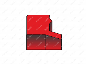 Грязесъемник K606 45х55,6х48,2x5,3/7 аналог K606-045 KASTAS, Código de product 70-02-001218, Poliuretano, PU54/M92/красный, Imagen №2