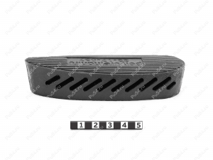 Recoil pad 122*38, 25mm, Código de product 33-17-037, Poliuretano, PU54/M71/negro, Imagen №3