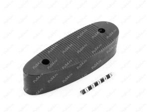 Recoil pad 145*49, 32mm, hole to hole center 91mm, Código de product 42-00-00532, Poliuretano, PU54/M71/negro, Imagen №1