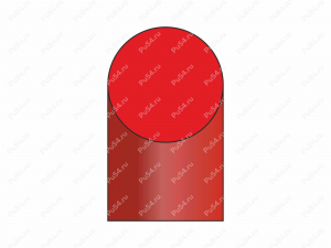 Кольцо 519.3x5.7 круглого сечения, Código de product 78-00-240164, Poliuretano, PU54/M92/красный, Imagen №2