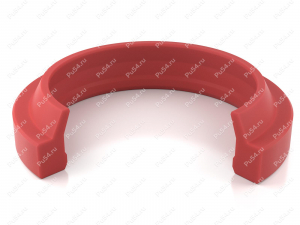 Грязесъемник 80х85х91-5,5/8,5 аналог А02-А SKF, Código de product 70-02-1751, Poliuretano, PU54/M92/красный, Imagen №1