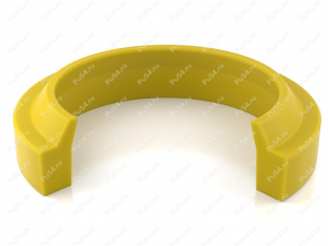 Грязесъёмник A02-B 26х35х28,5х5/7 PU1 аналог, Código de product 70-02-1412, Poliuretano, PU54/M95/желтый, Imagen №2