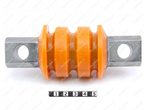 Silentblock de tracción HINO 500, Código de product 33-06-273, Poliuretano, PU54/M71/naranja, Imagen №1