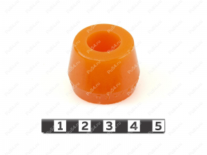 Buje de amortiguador (conico), Código de product 0-03-013, Poliuretano, PU54i/K72/темно-оранжевый, Imagen №3