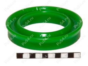 Hydraulic cylinder polyurethane cuff, Código de product 70-03-6343, Poliuretano, PU54/M80/зеленый, Imagen №3