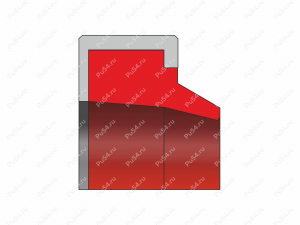 Грязесъемник 100x115x7,5/13 аналог FST AM44 армированный, Código de product 70-02-002556, Poliuretano, PA+PU92M, Imagen №2