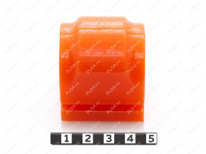 Втулка стабилизатора передней подвески,  ID = 23,7мм, Código de product 13-01-090, Poliuretano, PU54/M72/оранжевый, Imagen №2
