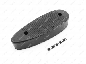 Recoil pad 138*48, 26mm, hole to hole center 91mm, Código de product 42-00-00724, Poliuretano, PU54/M71/negro, Imagen №2