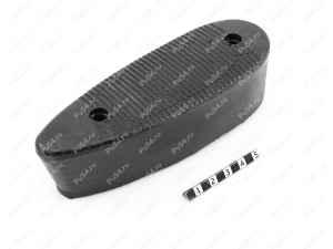 Recoil pad 138*48, 39mm, hole to hole center 91mm, Código de product 42-00-00734, Poliuretano, PU54/M71/negro, Imagen №2