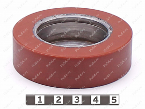 Ролик малый D70 x d48 x H19 (восстановление), Código de product 333-01-1168, Poliuretano, PU54Q/E92/коричневый, Imagen №2