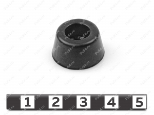 Pata de dispositivo, Código de product 33-99-9031, Poliuretano, PU54/M80/черный, Imagen №1