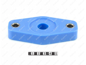 Espaciador soporte amortiguador trasero, 20 mm, Código de product 17-12-7602, Poliuretano, PW54/K87/синий, Imagen №1