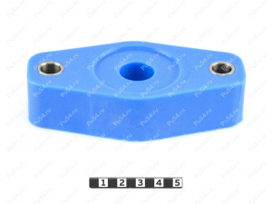 Espaciador soporte amortiguador trasero, 30 mm, Código de product 17-12-7603, Poliuretano, PW54/K87/синий, Imagen №1