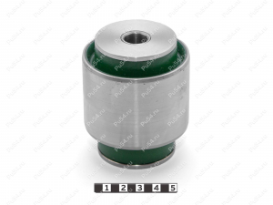 Сайлентблок задней балки, Código de product 40-06-0121, Poliuretano, PU54/M80/зеленый, Imagen №1