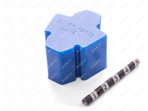 Эластичный элемент муфты N-EUPEX DS, типоразмер 218, Código de product 33-99-90910, Poliuretano, PU54/M87/синий, Imagen №2