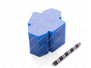 Эластичный элемент муфты N-EUPEX DS, типоразмер 272, Código de product 33-99-90912, Poliuretano, PU54/M87/синий, Imagen №2