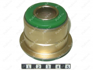 Upper control arm silent block, front suspension (pressed-in)., Código de product 1-06-2061, Poliuretano, Imagen №1