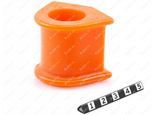 Buje del estabilizador, suspensión delantera, Código de product 1-01-464, Poliuretano, Imagen №1