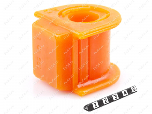 Buje del estabilizador, suspensión delantera, Código de product 1-01-551, Poliuretano, Imagen №2
