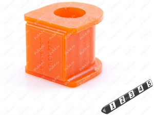 Buje del estabilizador, suspensión delantera, Código de product 1-01-787, Poliuretano, Imagen №2