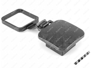 Cubrir de enganche de remolque, Código de product 0-20-962, Poliuretano, PU54/M71/negro, Imagen №4