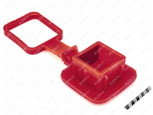 Cubrir de enganche de remolque, Código de product 0-20-962, Poliuretano, PU54/M71/negro, Imagen №8