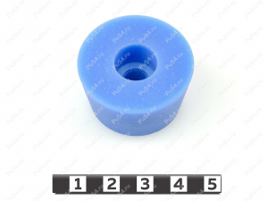 Ножка приборная D 35 x d 28 x h 20, Código de product 33-01-1311, Poliuretano, PU54/M87/синий, Imagen №2