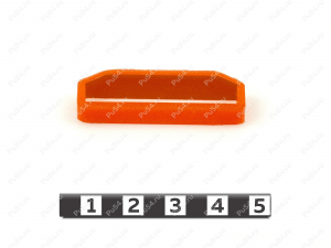Уплотнение насоса 7*11*42, Código de product 33-01-1282, Poliuretano, PU54/M72/оранжевый, Imagen №3