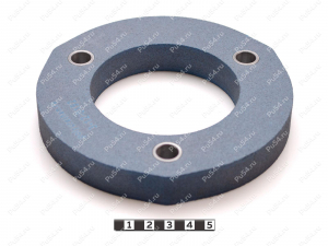 Shock absorber strut spacer,front suspension, 20 mm, Código de product 3-12-0192, Poliuretano, Полипропилен со втулками синий, Imagen №2