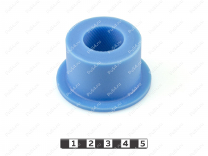 Stabilizer bushing, front suspension, Código de product 1-01-139, Poliuretano, PU54/M87/синий, Imagen №1