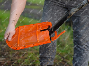Funda para pala FISKARS 131417 (acortado bayoneta pala Solid), Código de product 33-17-039, Poliuretano, PU54/M71/naranja, Imagen №6
