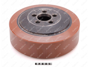 Колесо D 230 x d 180 x H 70 (восстановление), Código de product 333-01-1066, Poliuretano, PU54Q/E90/коричневый, Imagen №1